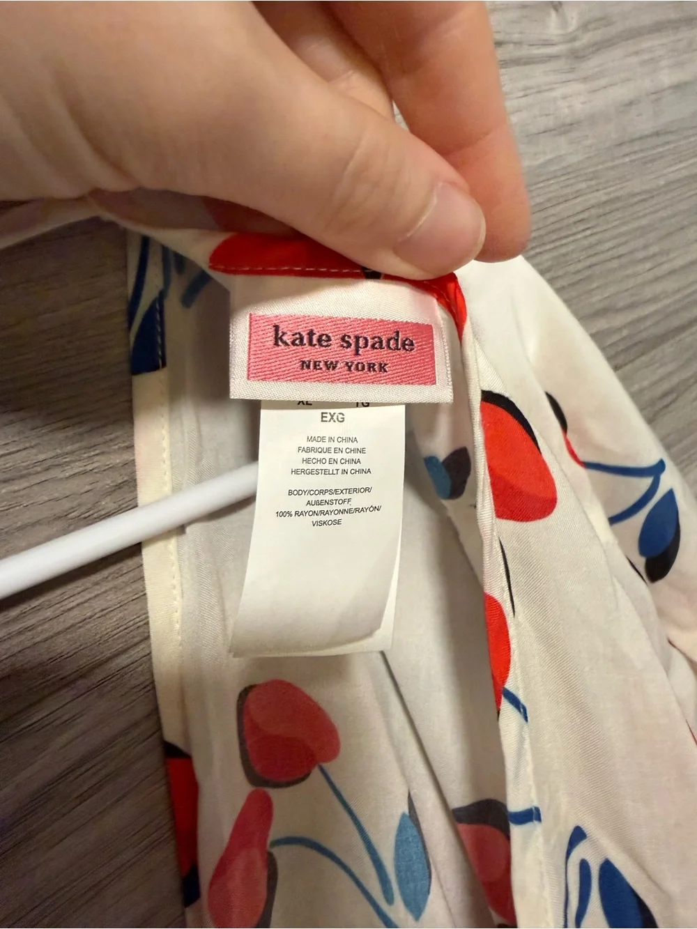 Kate Spade New York Cherry Toss Kimono Sleeve Cover-Up Romper
